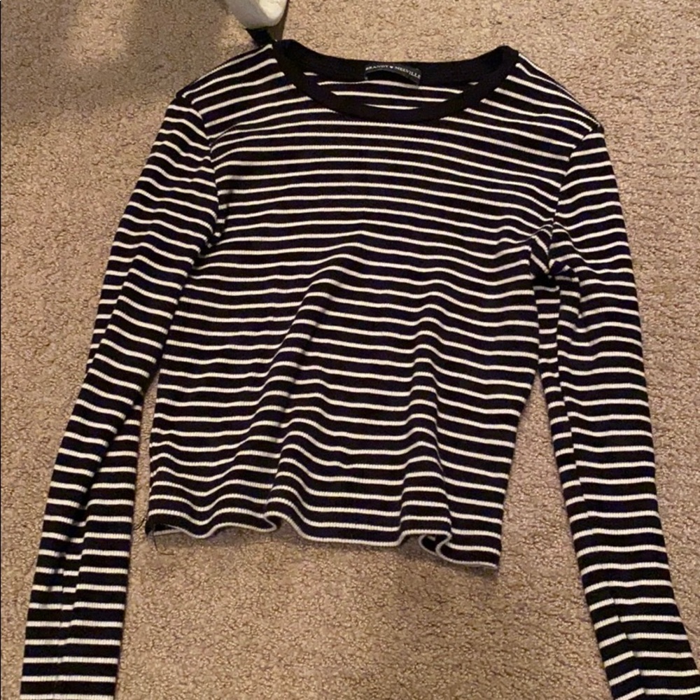 cropped brandy top